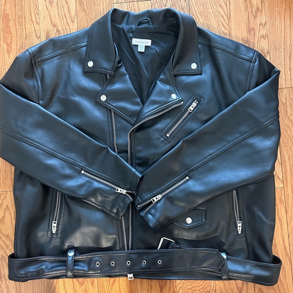 Topshop Leather Jacket